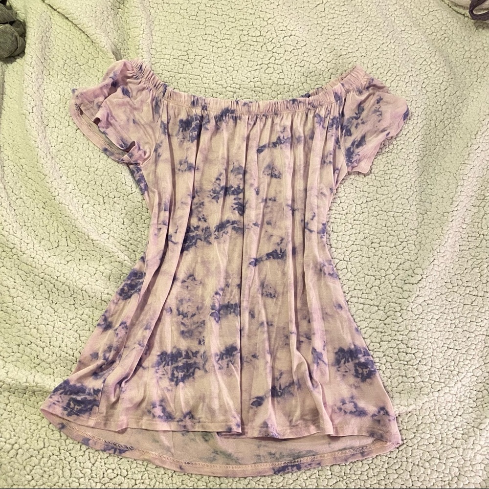 off the shoulder shirt